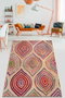 Conceptum Alfombra de Pasillo Cavita Multicolor 80 x 150 cm